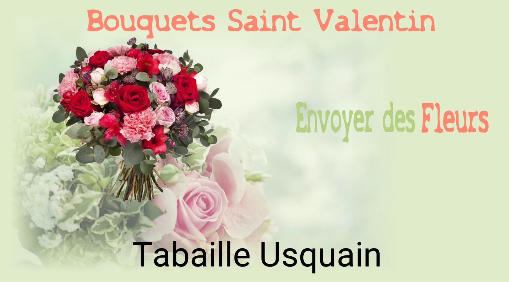 Roses de Saint-Valentin livrées à Tabaille-Usquain